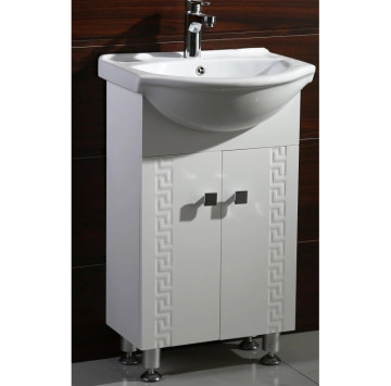 Шкаф за баня с мивка Спенсър 50см. бял ICP5050S ИНТЕР КЕРАМИК