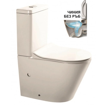 Моноблок Интер ICC6327S Rimless бял ИНТЕР КЕРАМИК