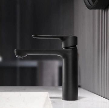 Смесител за мивка Торино ICF111320Black черен мат ИНТЕР КЕРАМИК
