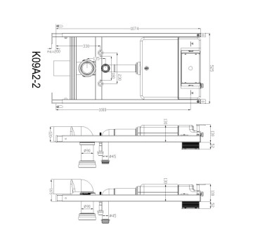 Структура за вграждане ICC0130 Standard ИНТЕР КЕРАМИК