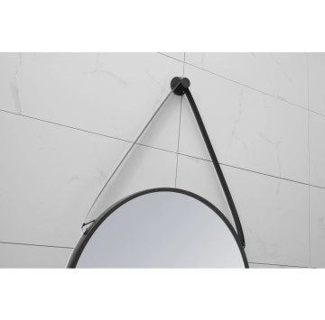 Огледало Аблена ICL1398Black ф60см ИНТЕР КЕРАМИК