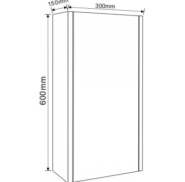 Колона Интер ICP3015/60 дървесен/сив ИНТЕР КЕРАМИК