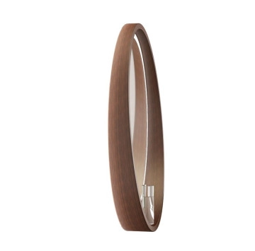 Огледало Интер ICL1857Wooden-60 ф60см. дървесно ИНТЕР КЕРАМИК