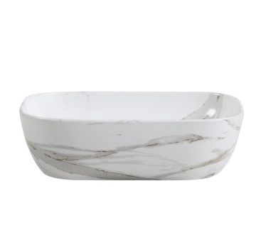 Мивка върху плот 887Marble 46см ИНТЕР КЕРАМИК